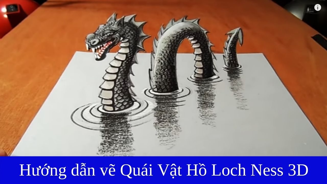 Thành phẩm Quái vật hồ Loch Ness