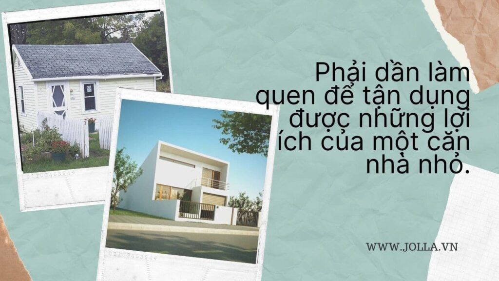 Phải làm quen với xu hướng nhà nhỏ