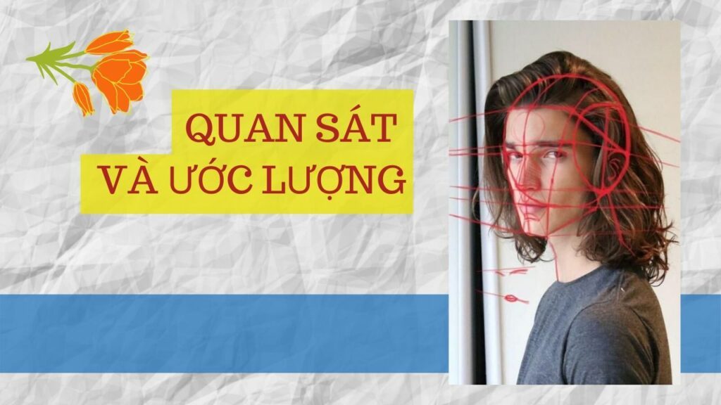 Quan sát những điểm riêng của mẫu vẽ