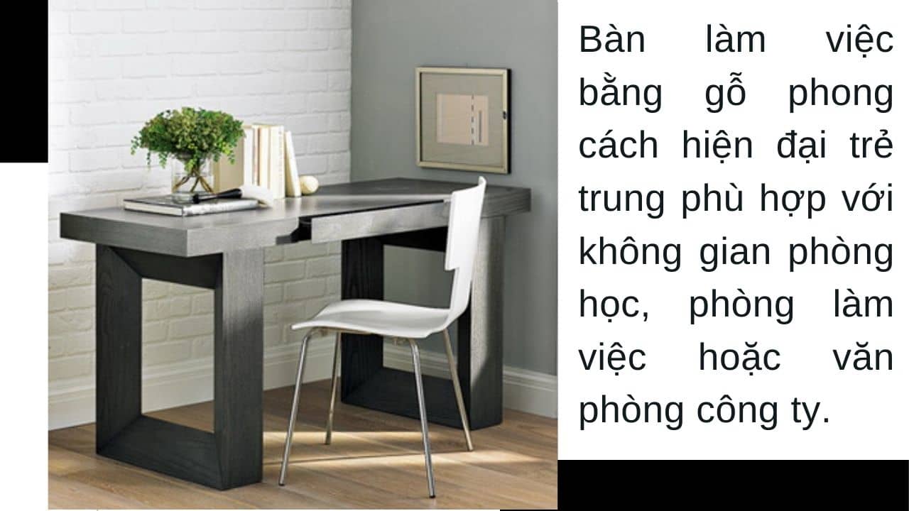 Bàn làm việc văn phòng nội thất