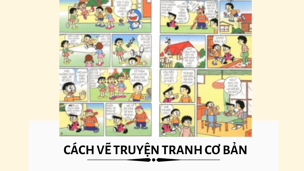 Cách vẽ truyện tranh cơ bản