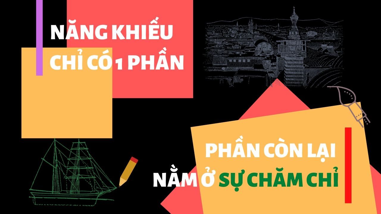 Năng khiếu chỉ chiếm 1 phần