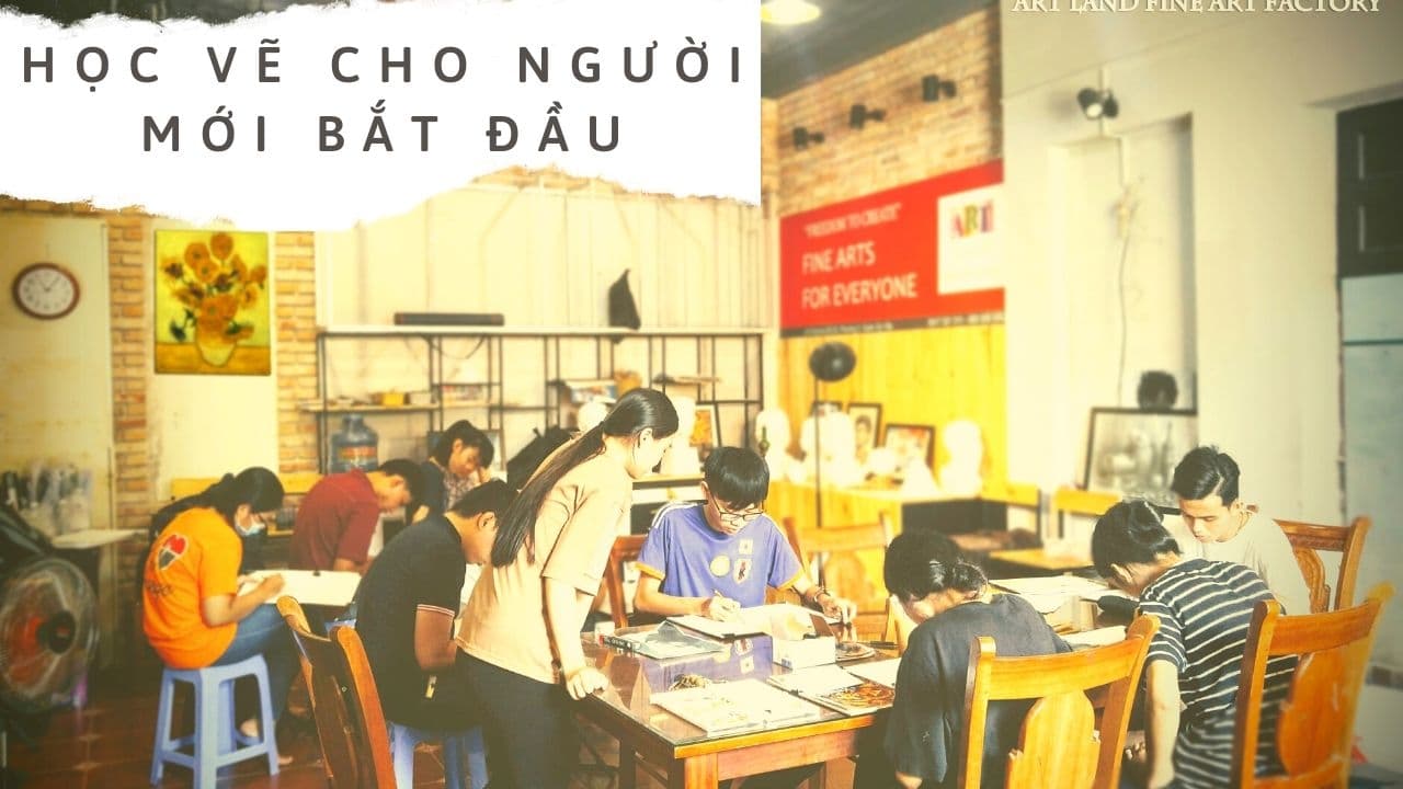 Học vẽ cho người mới bắt đầu