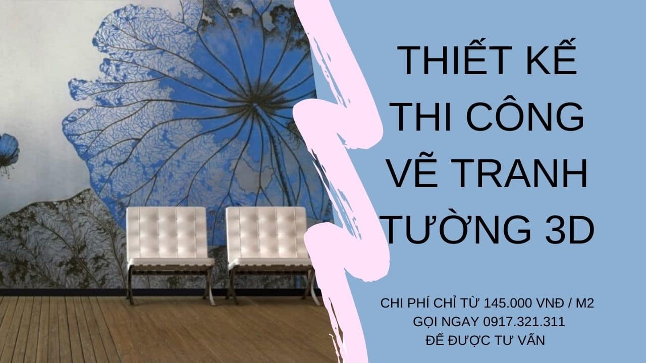 Thiết kế thi công  vẽ tranh tường 3D (nguồn internet)