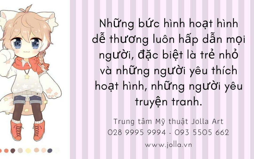 CÁCH VẼ NHÂN VẬT HOẠT HÌNH DỄ THƯƠNG