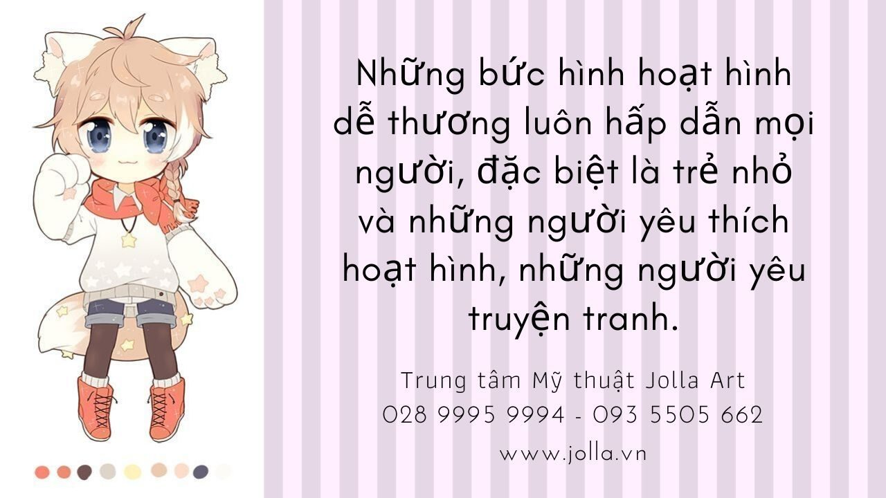 Kỹ thuật cách vẽ nhân vật hoạt hình