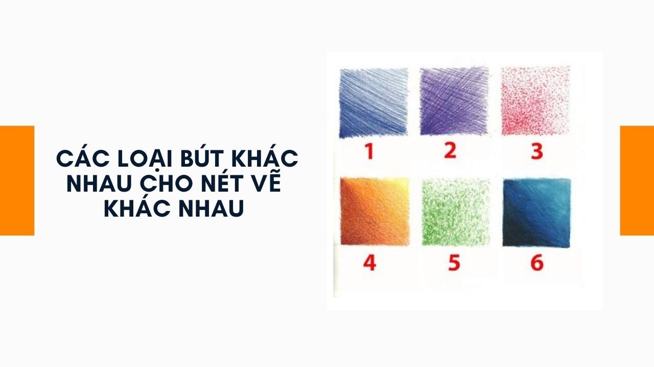 Bút vẽ ảnh hưởng đến nét vẽ