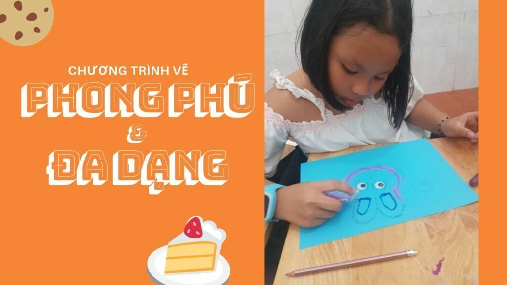 Chương trình vẽ phong phú và đa dạng