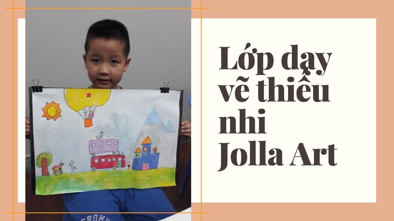 Lớp dạy vẽ thiếu nhi Jolla Art