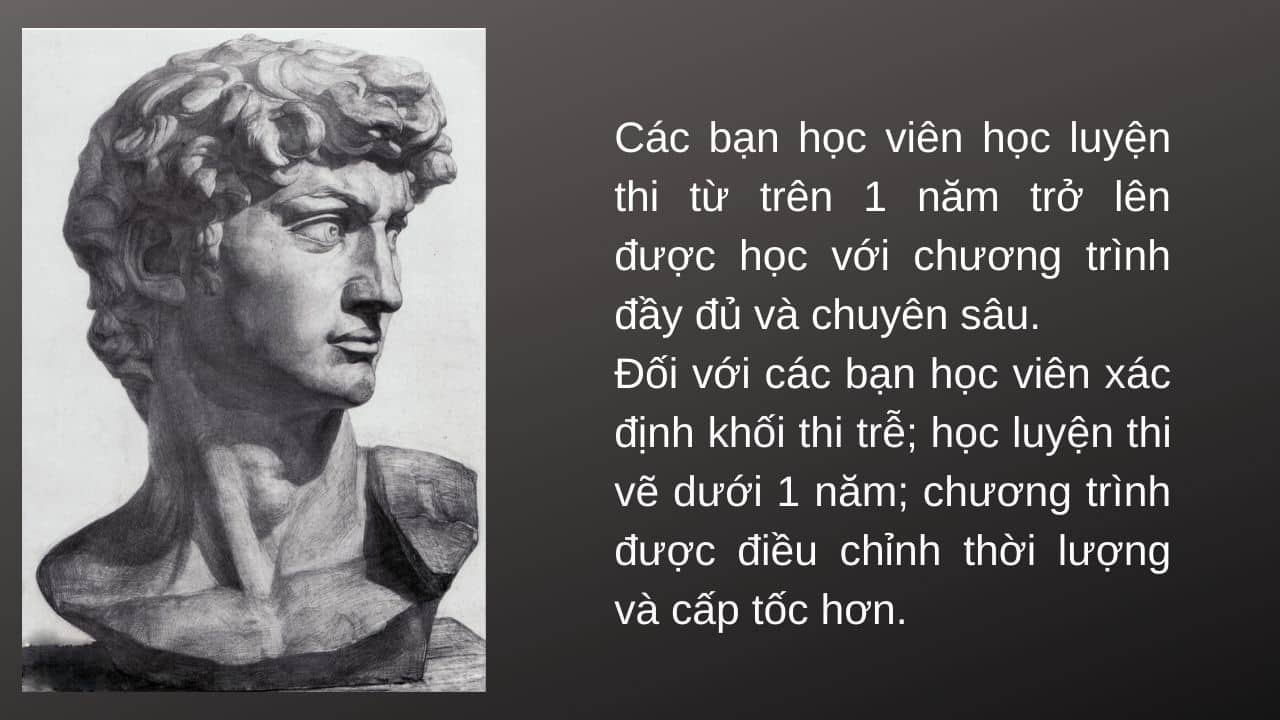 luyện thi kiến trúc mỹ thuật